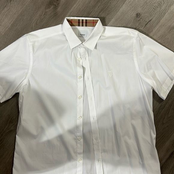 BURBERRY（ⓣⓞⓜⓞ﻿） Burberry check-pattern Cotton Shirt | Red | FARFETCH IN